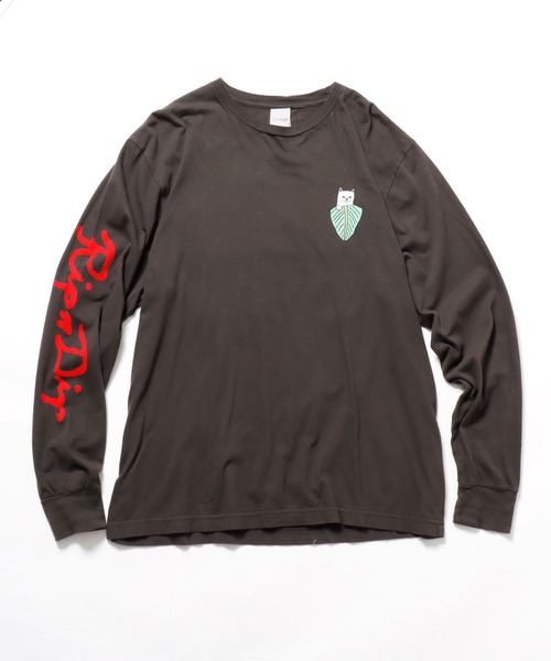 RIPNDIP（リップンディップ）の「RIPNDIP/リップンディップ Nermal Portrait L/S ロンT（Tシャツ/カットソー・メンズ・ブラック・M/L/XL）」の12枚目の写真