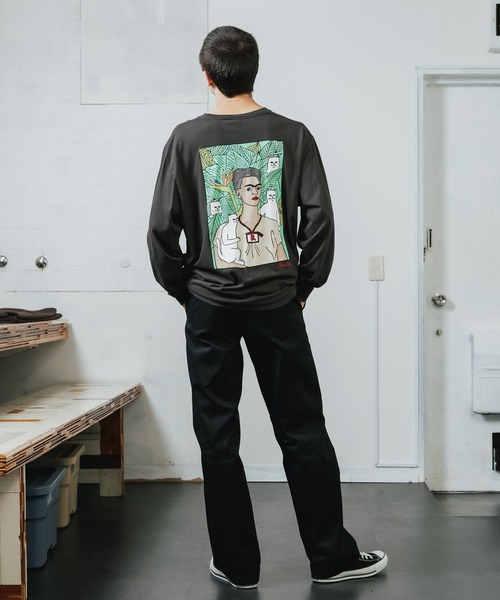 RIPNDIP（リップンディップ）の「RIPNDIP/リップンディップ Nermal Portrait L/S ロンT（Tシャツ/カットソー・メンズ・ブラック・M/L/XL）」の19枚目の写真