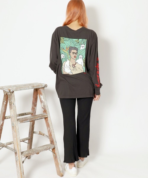 RIPNDIP（リップンディップ）の「RIPNDIP/リップンディップ Nermal Portrait L/S ロンT（Tシャツ/カットソー・メンズ・ブラック・M/L/XL）」の21枚目の写真