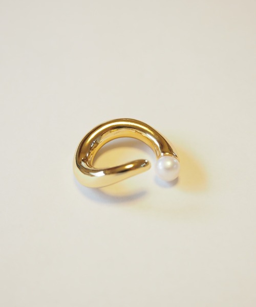 Nothing And Others(ナッシングアンドアザーズ)の「「Nothing And Others/ナッシングアンドアザーズ」Freshwaterpearl Ring(リング・レディース・シルバー/ゴールド・FREE)」の18枚目の写真