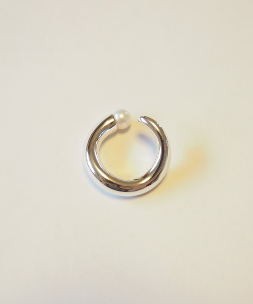 Nothing And Others(ナッシングアンドアザーズ)の「「Nothing And Others/ナッシングアンドアザーズ」Freshwaterpearl Ring(リング・レディース・シルバー/ゴールド・FREE)」の11枚目の写真