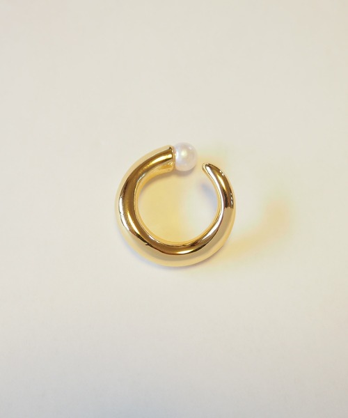 Nothing And Others(ナッシングアンドアザーズ)の「「Nothing And Others/ナッシングアンドアザーズ」Freshwaterpearl Ring(リング・レディース・シルバー/ゴールド・FREE)」の14枚目の写真