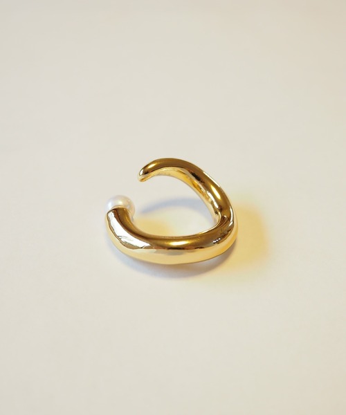 Nothing And Others(ナッシングアンドアザーズ)の「「Nothing And Others/ナッシングアンドアザーズ」Freshwaterpearl Ring(リング・レディース・シルバー/ゴールド・FREE)」の12枚目の写真