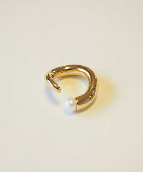 Nothing And Others(ナッシングアンドアザーズ)の「「Nothing And Others/ナッシングアンドアザーズ」Freshwaterpearl Ring(リング・レディース・シルバー/ゴールド・FREE)」の20枚目の写真