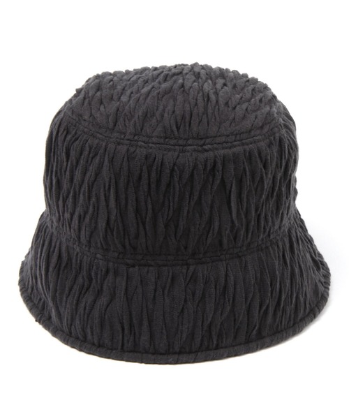 3.3 Field Trip (3.3フィールドトリップ)の「【UNISEX】3.3 Field Trip/33 WRINKLE バケハ(ハット・レディース・チャコール/ブラック・FREE)」の2枚目の写真