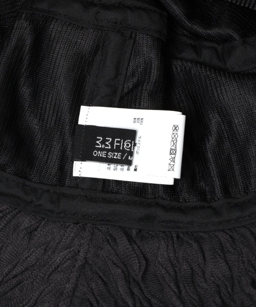 3.3 Field Trip (3.3フィールドトリップ)の「【UNISEX】3.3 Field Trip/33 WRINKLE バケハ(ハット・レディース・チャコール/ブラック・FREE)」の9枚目の写真