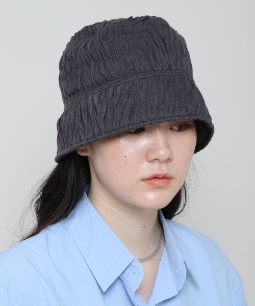3.3 Field Trip (3.3フィールドトリップ)の「【UNISEX】3.3 Field Trip/33 WRINKLE バケハ(ハット・レディース・チャコール/ブラック・FREE)」の11枚目の写真