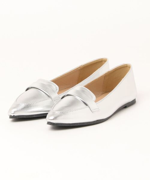 KOBE LETTUCE（コウベレタス）の「ポインテッドローファー（ローファー・レディース・ブラウン/シルバー/ブラック・22.5cm/23.0cm/24.0cm/22.0cm/24.5cm/23.5cm）」の11枚目の写真