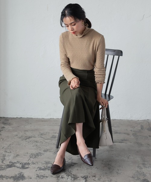 KOBE LETTUCE（コウベレタス）の「ポインテッドローファー（ローファー・レディース・ブラウン/シルバー/ブラック・22.5cm/23.0cm/24.0cm/22.0cm/24.5cm/23.5cm）」の10枚目の写真