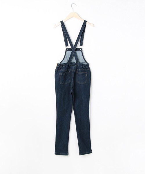 LOVETOXIC(ラブトキシック)の「スキニーサロペット(サロペット/オーバーオール・キッズ・ブラック/ライトブルー・M/S/L)」の4枚目の写真