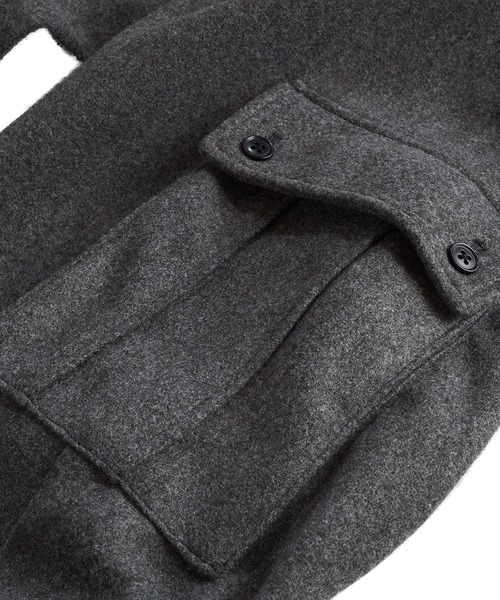 NO ID.(ノーアイディ)の「【NO ID.】Sarrouel Cargo Trousers / サルエル カーゴ トラウザーズ(スラックス・メンズ・ワイン/ブラック/ダークグレー・1/2)」の13枚目の写真