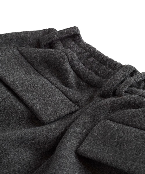 NO ID.(ノーアイディ)の「【NO ID.】Sarrouel Cargo Trousers / サルエル カーゴ トラウザーズ(スラックス・メンズ・ワイン/ブラック/ダークグレー・1/2)」の16枚目の写真
