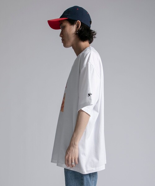 Name.(ネーム)の「STUDIOUS別注 PRINT TEE DOG(Tシャツ/カットソー・メンズ・ホワイト/ブラック・1/2)」の5枚目の写真