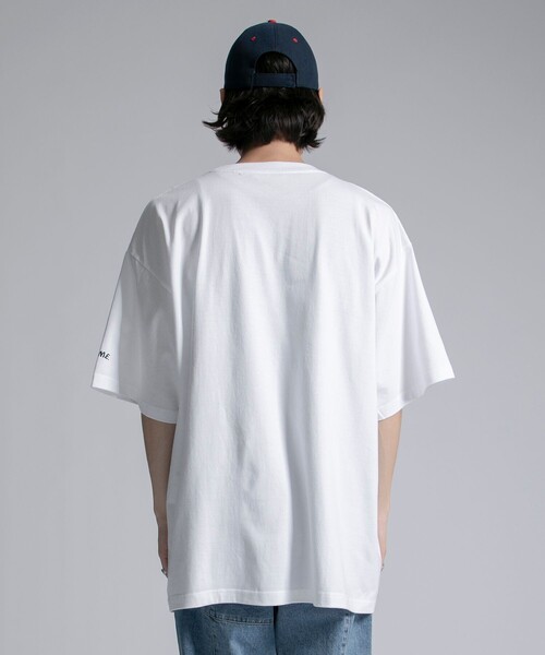 Name.(ネーム)の「STUDIOUS別注 PRINT TEE DOG(Tシャツ/カットソー・メンズ・ホワイト/ブラック・1/2)」の6枚目の写真