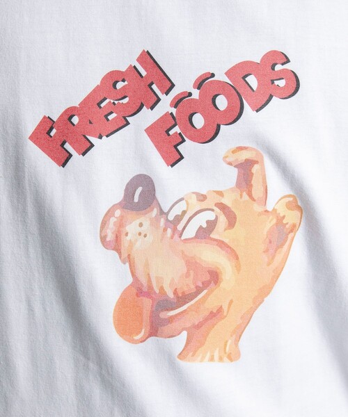 Name.(ネーム)の「STUDIOUS別注 PRINT TEE DOG(Tシャツ/カットソー・メンズ・ホワイト/ブラック・1/2)」の8枚目の写真