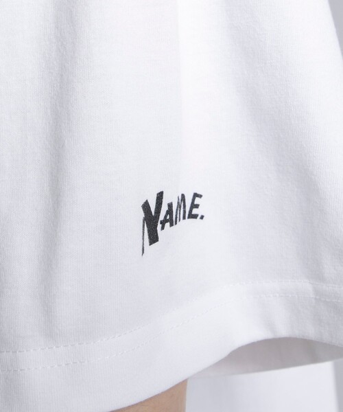 Name.(ネーム)の「STUDIOUS別注 PRINT TEE DOG(Tシャツ/カットソー・メンズ・ホワイト/ブラック・1/2)」の10枚目の写真