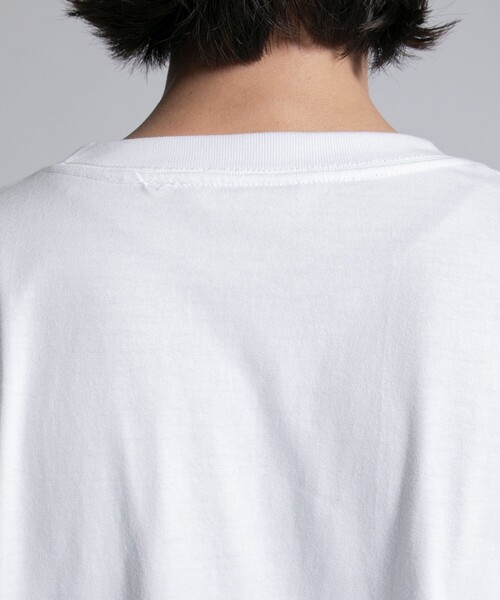 Name.(ネーム)の「STUDIOUS別注 PRINT TEE DOG(Tシャツ/カットソー・メンズ・ホワイト/ブラック・1/2)」の11枚目の写真