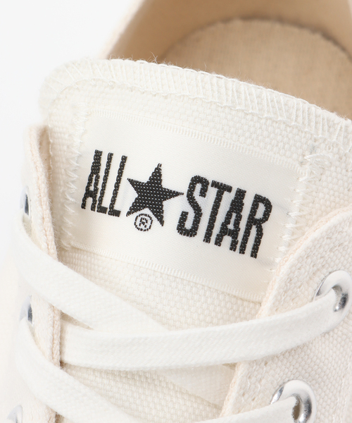 CONVERSE ALL STAR（コンバースオールスター）の「【CONVERSE/コンバース】  ALL STAR J OX：オールスターローカット（スニーカー・レディース・ホワイト・23.5cm/24cm/24.5cm/25cm）」の8枚目の写真
