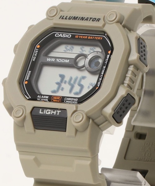 CASIO（カシオ）の「CASIO カシオ/ 10気圧防水 デジタル腕時計
