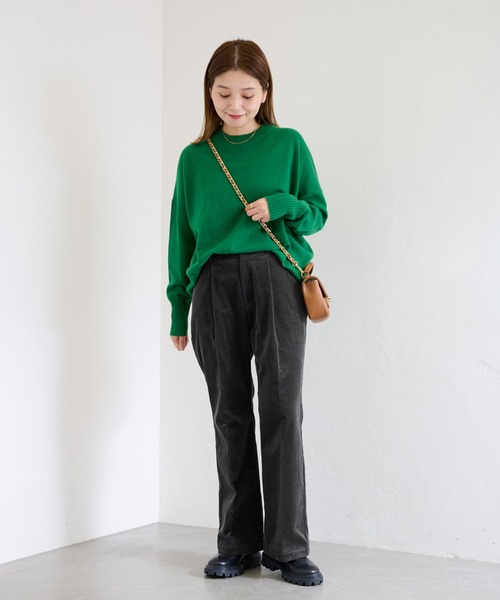 JOURNAL STANDARD（ジャーナルスタンダード）の「コーデュロイスラックス（その他パンツ・レディース・ホワイト系その他/ブラック/ピンク系その他・34/36/38/40）」の4枚目の写真