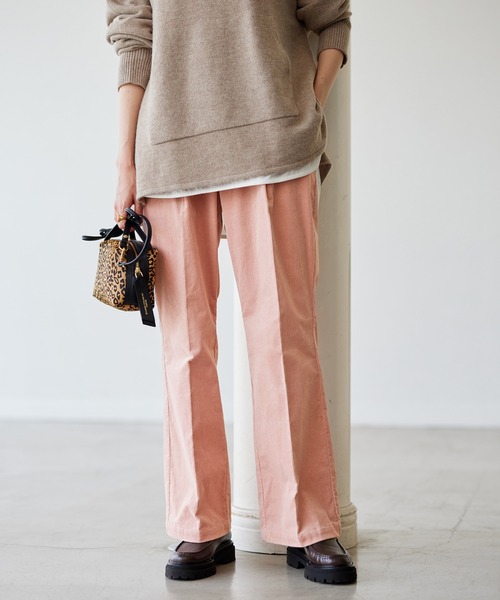 JOURNAL STANDARD（ジャーナルスタンダード）の「コーデュロイスラックス（その他パンツ・レディース・ホワイト系その他/ブラック/ピンク系その他・34/36/38/40）」の19枚目の写真