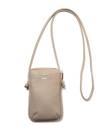 rinto（リント）の「【BEAURE/ビュレ】牛革 レザー両面ポケット スマホショルダー ケース（ショルダーバッグ）」