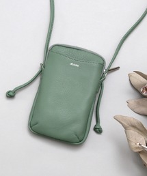 rinto（リント）の「【BEAURE/ビュレ】牛革 レザー両面ポケット スマホショルダー ケース（ショルダーバッグ）」