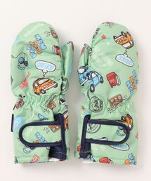 Moujonjon（ムージョンジョン）の「【撥水加工】オックス男児柄込グローブ（手袋・キッズ）」