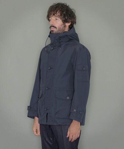 MACKINTOSH LONDON（マッキントッシュ ロンドン）の「パーテックスアンリミテッドフーデッドミリタリーブルゾン（ブルゾン・メンズ・ネイビー/ベージュ系その他3・38/40/42）」の5枚目の写真