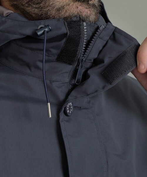 MACKINTOSH LONDON（マッキントッシュ ロンドン）の「パーテックスアンリミテッドフーデッドミリタリーブルゾン（ブルゾン・メンズ・ネイビー/ベージュ系その他3・38/40/42）」の9枚目の写真