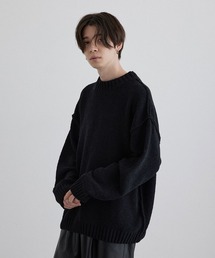 JUNRED | モールニットモックネックプルオーバー(ニット/セーター)