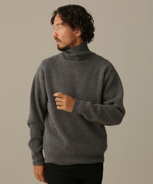 NANO universe | LB.03/カシミヤミックススムースタートルニット(ニット/セーター)