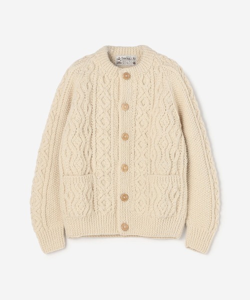 INVERALLAN(インバーアラン)の「INVERALLAN | 〈別注〉ハンドニットクルーカーディガン WOMEN(カーディガン/ボレロ・レディース・Nat・38)」の7枚目の写真