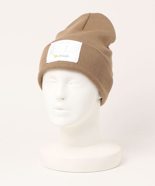 BIGタグ ニット キャップ 【（What it isNt）ART BY MARKGONZALES