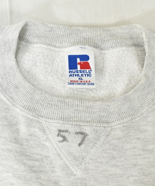 RUSSELL（ラッセル）の「【ヴィンテージ古着】RUSSELL / ラッセル KLEIN FOOTBALL カレッジスウェット USA製（スウェット・メンズ・グレー・X-LARGE）」の13枚目の写真