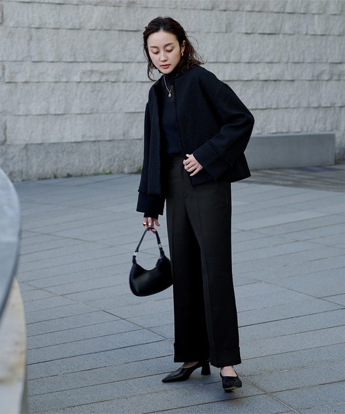 ヘムダブルワイドパンツ（その他パンツ）｜ur's（ユアーズ）