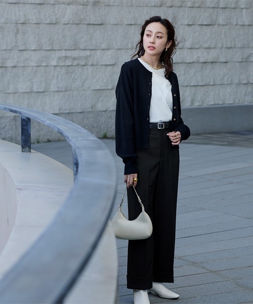 ヘムダブルワイドパンツ（その他パンツ）｜ur's（ユアーズ）