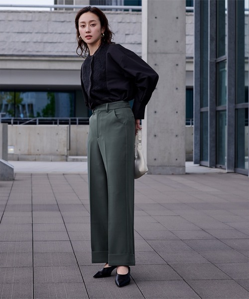 ヘムダブルワイドパンツ（その他パンツ）｜ur's（ユアーズ）