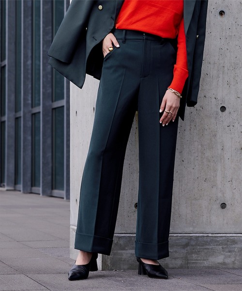 ヘムダブルワイドパンツ（その他パンツ）｜ur's（ユアーズ）