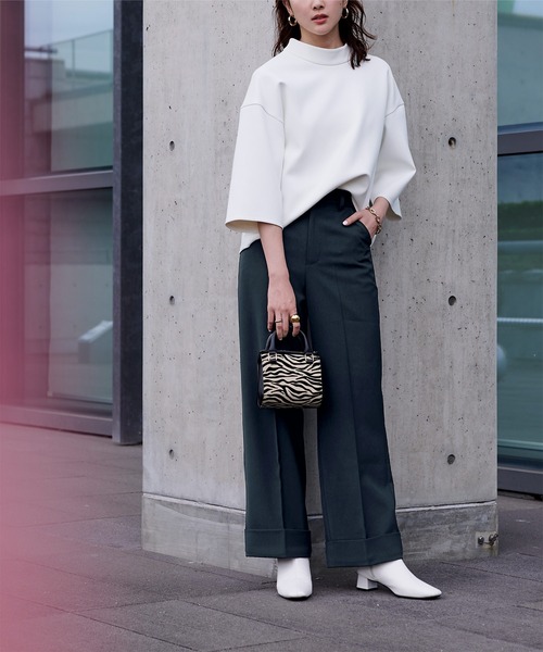 ヘムダブルワイドパンツ（その他パンツ）｜ur's（ユアーズ）