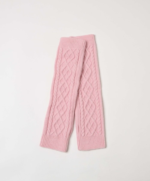 WEGO（ウィゴー）の「WEGO/ケーブルカバー（アームカバー・レディース・ピンク/ベージュ/アイボリー・FREE）」の6枚目の写真