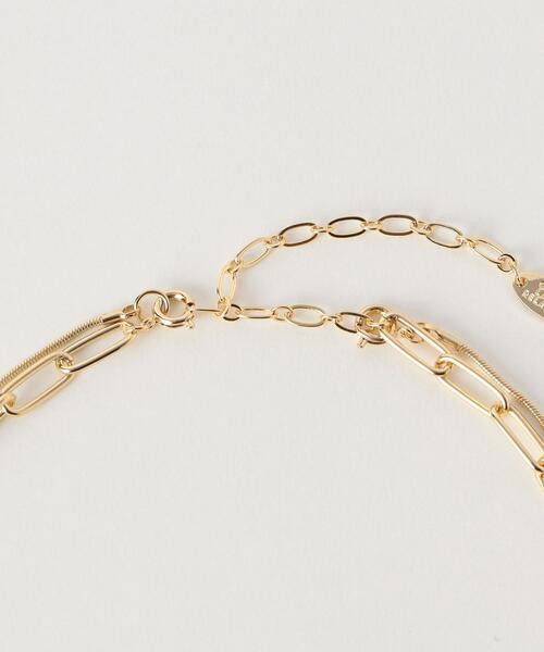 green label relaxing（グリーンレーベルリラクシング）の「2連 3WAY ネックレス（ネックレス・レディース・ゴールド/シルバー・FREE）」の11枚目の写真