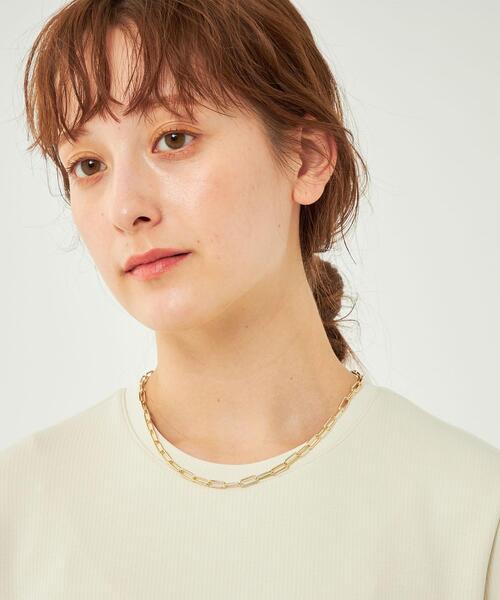 green label relaxing（グリーンレーベルリラクシング）の「2連 3WAY ネックレス（ネックレス・レディース・ゴールド/シルバー・FREE）」の18枚目の写真