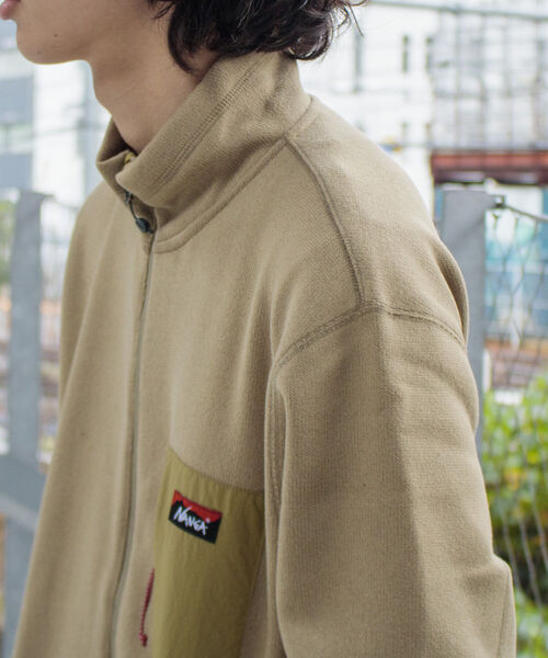 NANGA(ナンガ)の「【NANGA/ナンガ】FLEECE ポーラテック フリースジップブルゾン(ブルゾン・メンズ・ブラック/グレー/カーキ・M/L)」の10枚目の写真