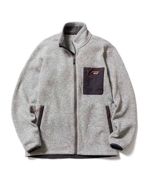 NANGA(ナンガ)の「【NANGA/ナンガ】FLEECE ポーラテック フリースジップブルゾン(ブルゾン・メンズ・ブラック/グレー/カーキ・M/L)」の3枚目の写真
