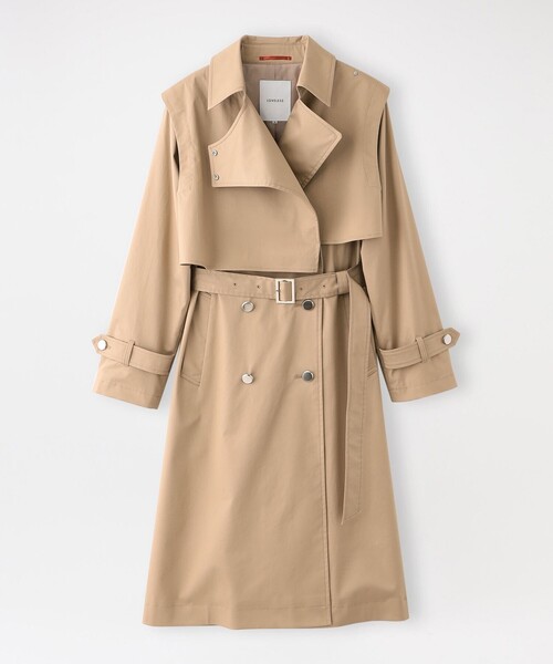 LOVELESS(ラブレス)の「ベージュマスキュリントレンチ(トレンチコート・レディース・ベージュ系その他・34/36)」の17枚目の写真