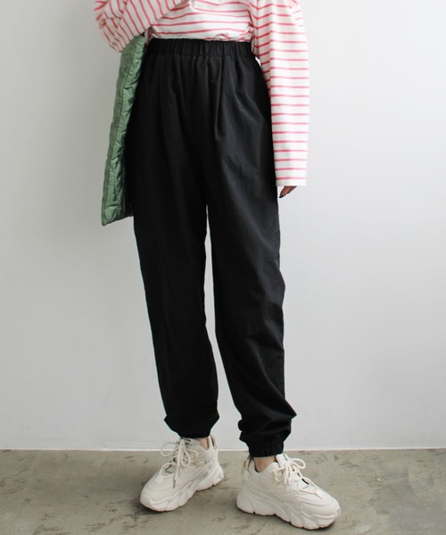 GeeRA（ジーラ）の「ナイロン素材ジョガーパンツ（その他パンツ・レディース・ブルー/ホワイト/ブラック・MEDIUM/SMALL/LARGE）」の20枚目の写真