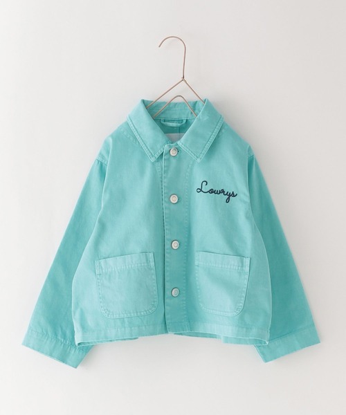 LOWRYS FARM（ローリーズファーム）の「カラーカバーオール　183328（カバーオール・キッズ・ピンク/イエロー/ブルー・150cm/110cm/120cm/130cm/140cm）」の3枚目の写真