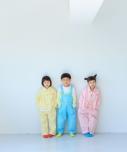 LOWRYS FARM（ローリーズファーム）の「カラーカバーオール　183328（カバーオール・キッズ・ピンク/イエロー/ブルー・150cm/110cm/120cm/130cm/140cm）」の17枚目の写真