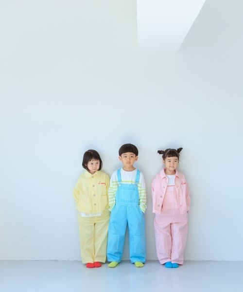 LOWRYS FARM（ローリーズファーム）の「カラーカバーオール　183328（カバーオール・キッズ・ピンク/イエロー/ブルー・150cm/110cm/120cm/130cm/140cm）」の18枚目の写真
